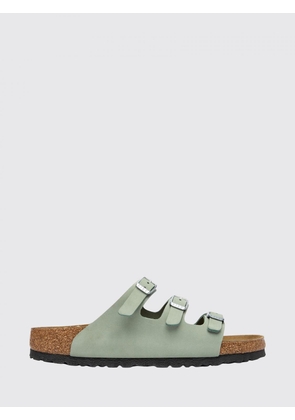 Heeled Sandal BIRKENSTOCK Woman color Green