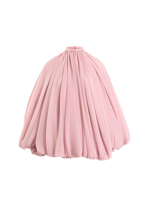 Yassmin Saleh Quietude Silk Mini Dress - Moda Operandi