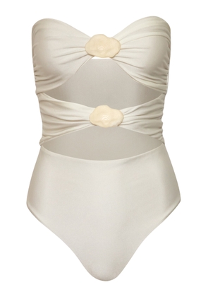 Baobab Ola Shell-Detailed One-Piece Swimsuit - Moda Operandi