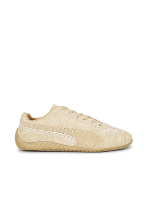 Puma Select Speedcat Mat Play Sneaker in Brown - Beige. Size 6.5 (also in 7, 7.5, 8, 8.5, 9.5, 10, 11, 6, 9).