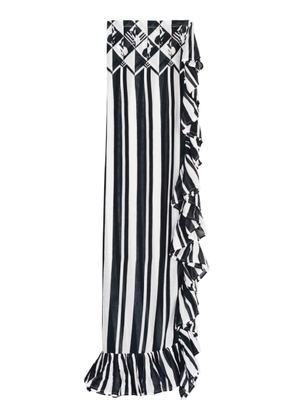 Coniglio Palm Beach Power Ruffled Cotton Pareo Maxi Skirt - Moda Operandi