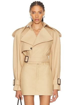 WARDROBE.NYC Trench Jacket in Khaki - Tan. Size S (also in ).
