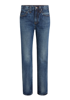 Khaite Farley Mid-Rise Straight-Leg Jeans - Moda Operandi