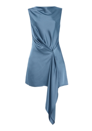 Significant Other Alyssa Draped Satin Mini Dress - Moda Operandi
