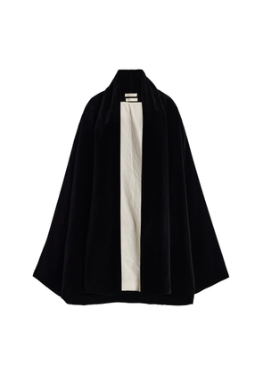 COLLEEN ALLEN Short Pocket Velvet Cloak - Moda Operandi