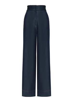 Andres Otalora Atenas Wide-Leg Tencel Pants - Moda Operandi
