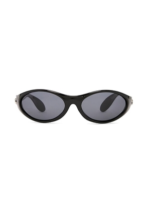 Coperni Cycling Sunglasses in Black - Black. Size all.