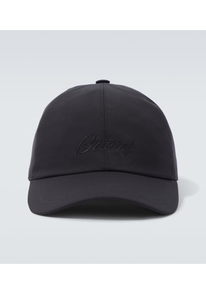 Brioni Performa logo embroidered baseball cap