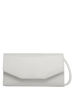 Ferragamo Geometric Leather Mini Clutch