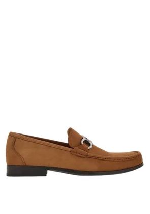 Ferragamo Gancini Ornament Loafers, Size 9 EE