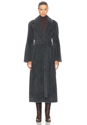 Gabriela Hearst Barring Coat in Dark Grey - Grey. Size 38 (also in ).