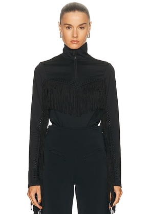 Goldbergh Whisper Ski Top in Black - Black. Size S (also in ).