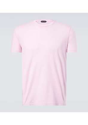 Tom Ford Cotton and silk jersey T-shirt
