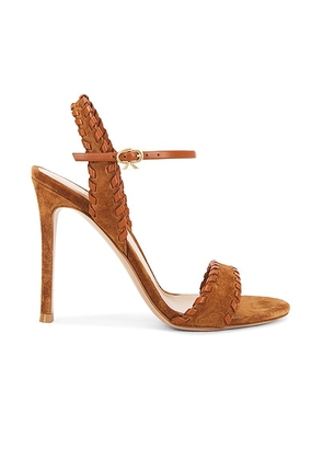 Gianvito Rossi Sandal in Sedona & Luggage - Brown. Size 37 (also in 39).