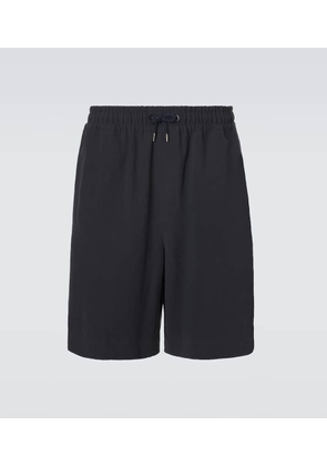Giorgio Armani Linen canvas Bermuda shorts