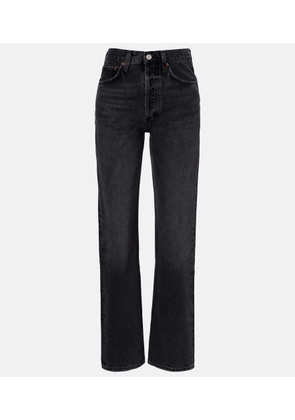 Agolde Kelly high-rise straight jeans