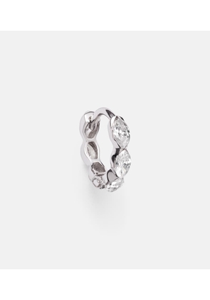 Maria Tash 18kt white gold (750/1000) single earring with diamonds