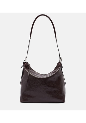 Lemaire Small belted leather tote bag
