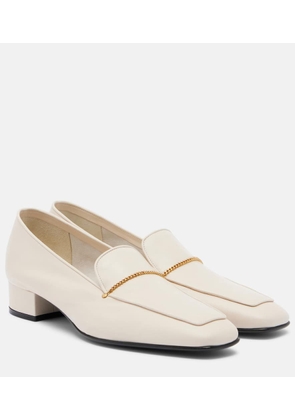 Herbert Levine Fair And Square leather loafer pumps