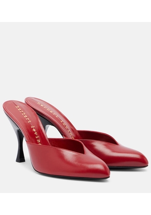 Herbert Levine Sitting Pretty leather mules