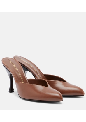 Herbert Levine Sitting Pretty leather mules
