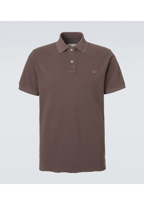 ERL Cotton pique polo shirt