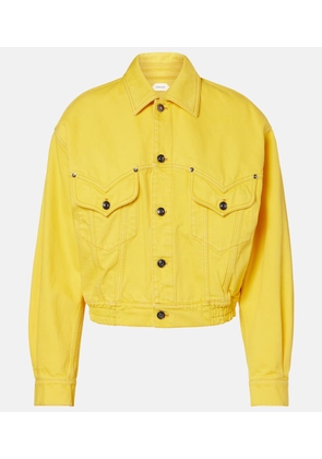 Versace Denim blouson jacket