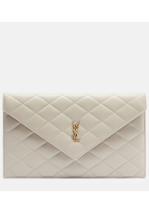Saint Laurent Cassandre quilted leather pouch