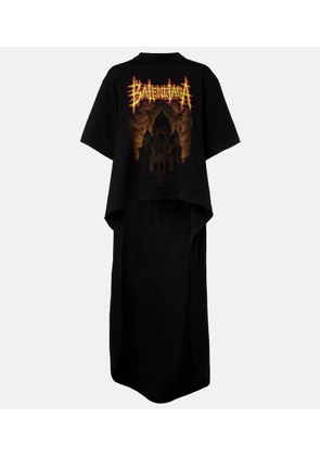 Balenciaga Printed cotton jersey T-shirt