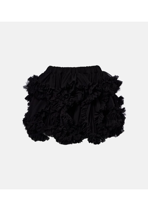 Noir Kei Ninomiya Tulle miniskirt