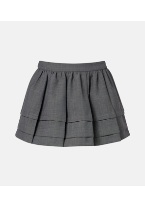 Shushu/Tong Gathered miniskirt