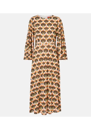 La DoubleJ Sorella printed midi dress