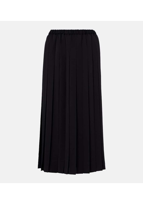Junya Watanabe Pleated midi skirt