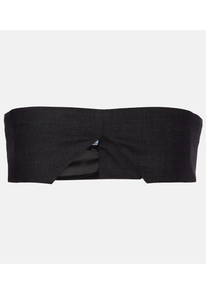 Prada Wool bandeau top