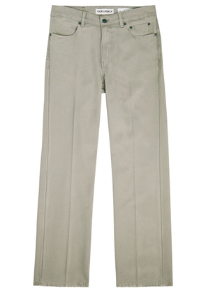 Our Legacy Carlson Cut Bootcut Woven Trousers - Grey - 34 (W34 / L)