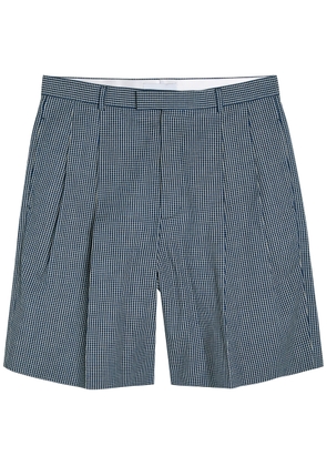 Givenchy Checked Cotton Shorts - White - 46 (IT46 / S)