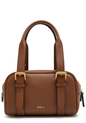 Mulberry Boston Small Grained Leather Shoulder bag - Tan - One Size