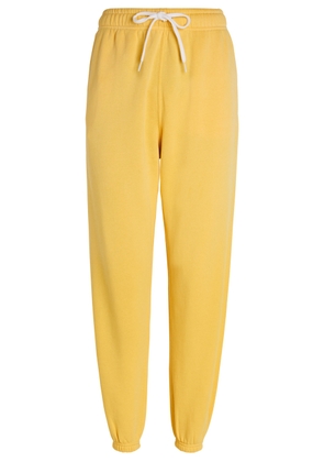Polo Ralph Lauren Logo-embroidered Cotton Sweatpants - Yellow - XS (UK6 / XS)