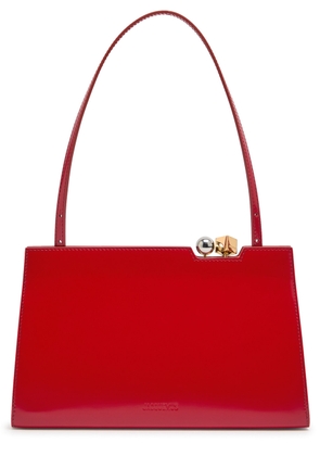 Jacquemus Jacquemus Glossed Leather Shoulder bag - Red - One Size