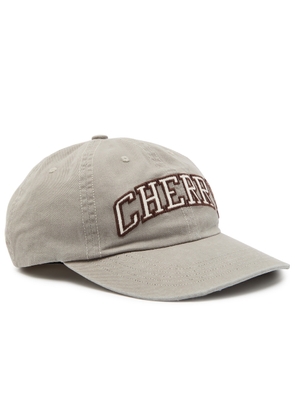 Cherry Los Angeles Logo-embroidered Cotton cap - Grey - One Size