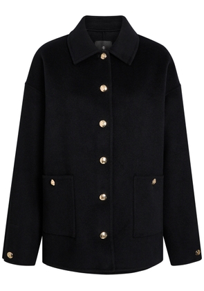 Anine Bing Luca Wool and Cashmere-blend Jacket - Black - M (UK12 / M)