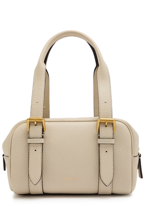 Mulberry Boston Small Grained Leather Shoulder bag - White - One Size