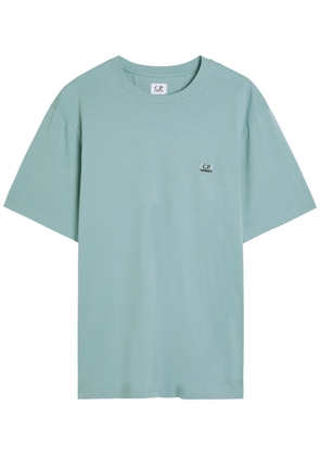 C.P. Company Logo-appliquéd Cotton T-shirt - Silver - L