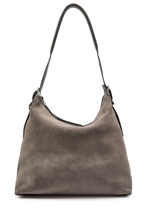 Lemaire Belted Suede Hobo bag - Brown - One Size