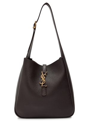 Saint Laurent 5 á 7 Small Leather Shoulder bag - Chocolate - One Size