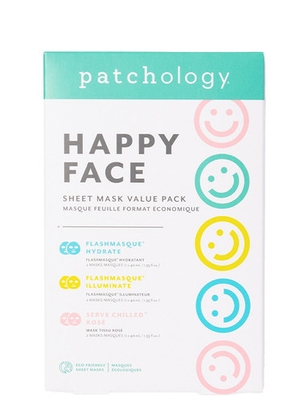 Patchology Happy Face Sheet Mask - set of 6