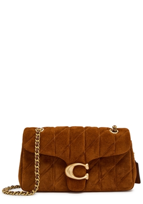 Coach Tabby 26 Quilted Suede Shoulder bag - Brown - One Size