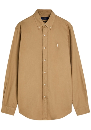 Polo Ralph Lauren Logo-embroidered Cotton Shirt - Brown - L