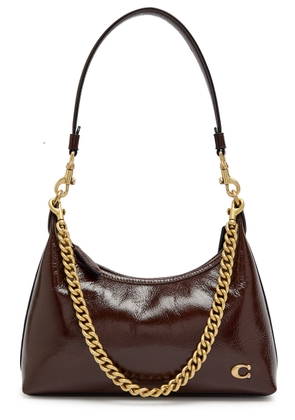 Coach Juliet 25 Glazed Leather Shoulder bag - Brown - One Size