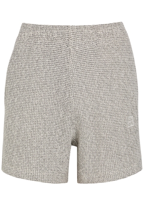Anine Bing Kam Marled Cotton-blend Shorts - Multicoloured - XS (UK6 / XS)